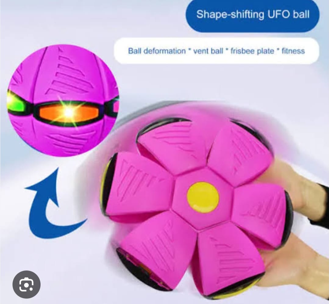 2 IN 1 UFO FLYING BALL